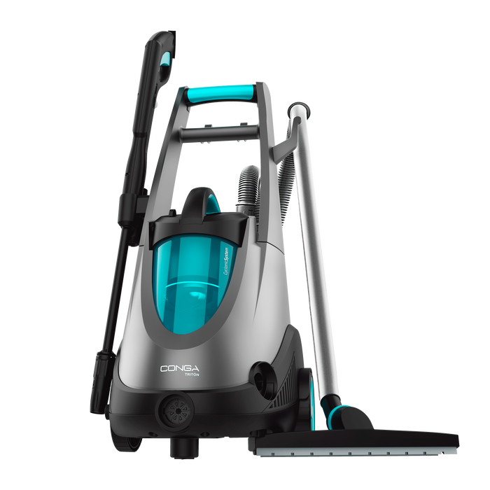 Aspirator cu spălare sub presiune Cecotec Conga Triton 4000 Ultraclean, 1500 W, 120 bar, 360 l/h