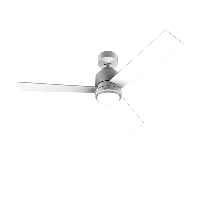 Ventilator de tavan cu iluminare LED Cecotec EnergySilence Aero 4850 Style White, 30 W, diametru 122 cm, 6 viteze, alb