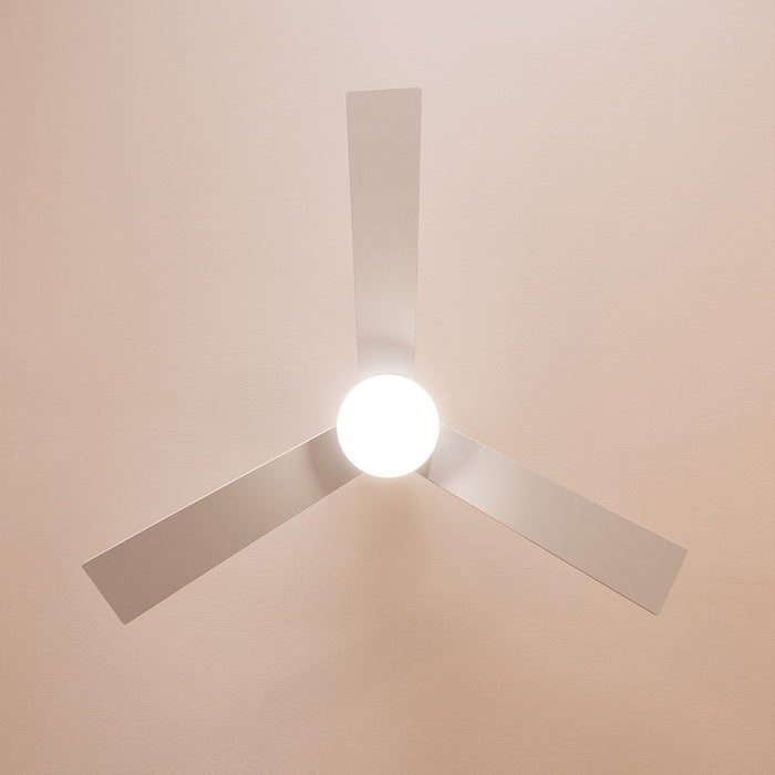 Ventilator de tavan cu iluminare LED Cecotec EnergySilence Aero 4850 Style White, 30 W, diametru 122 cm, 6 viteze, alb