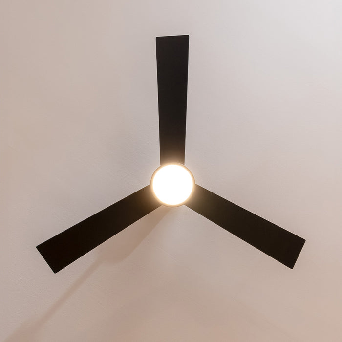 Ventilator de tavan Cecotec EnergySilence Aero 4850 Style Black, 30 W, diametru 122 cm, 6 trepte, negru