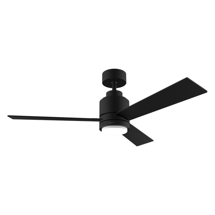 Ventilator de tavan Cecotec EnergySilence Aero 4850 Style Black, 30 W, diametru 122 cm, 6 trepte, negru
