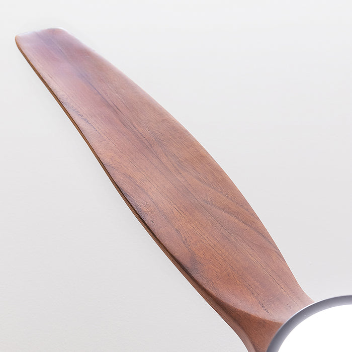 Ventilator de tavan Cecotec EnergySilence Aero 5300 Black&Wood Design, 40 W, diametru 132 cm, 6 trepte