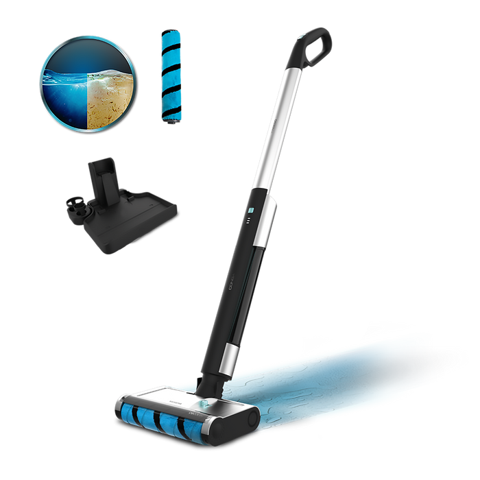 Mopă electrică Cecotec FreeGo Wash, 40 W, autonomie 30 min, rezervoare de 420 ml și 150 ml