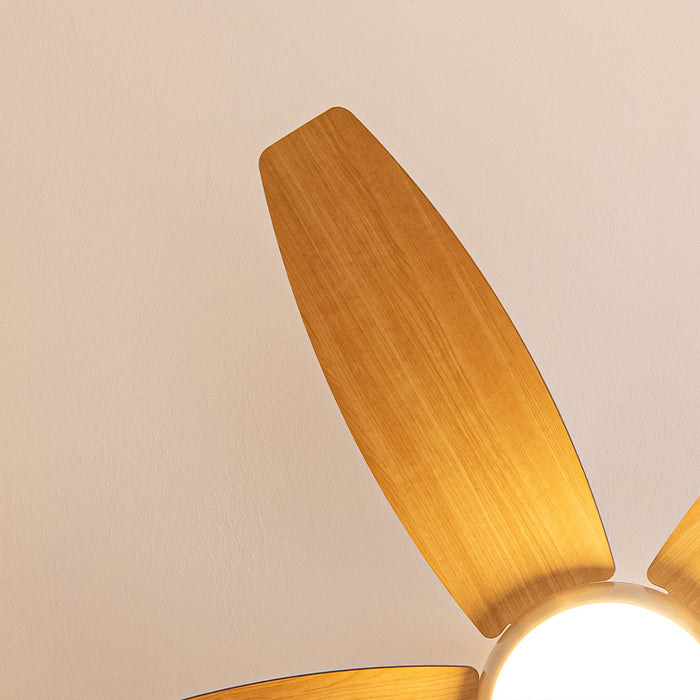 Ventilator de tavan cu iluminare Cecotec EnergySilence Aero 495, 55 W, diametru 106 cm, 3 trepte, telecomandă