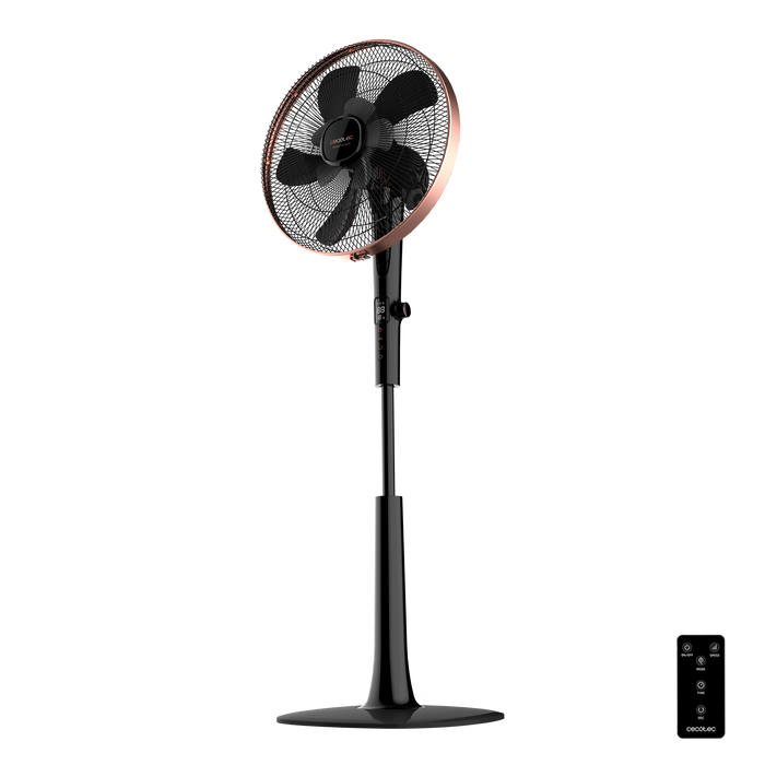 Ventilator cu picior Cecotec EnergySilence 1040 Smartextreme, 28 W, 24 de trepte, negru