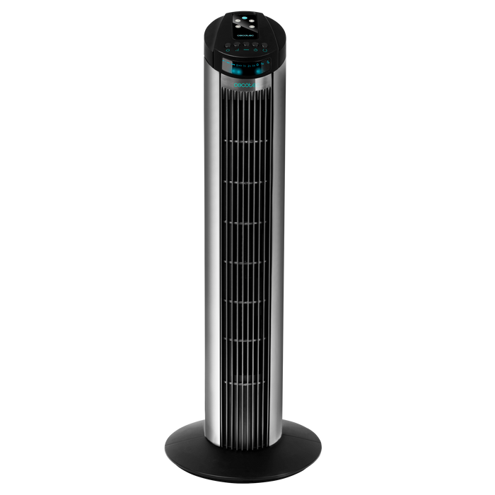 Ventilator turn Cecotec EnergySilence 890 Skyline, 50 W, 3 viteze, 76 cm, gri