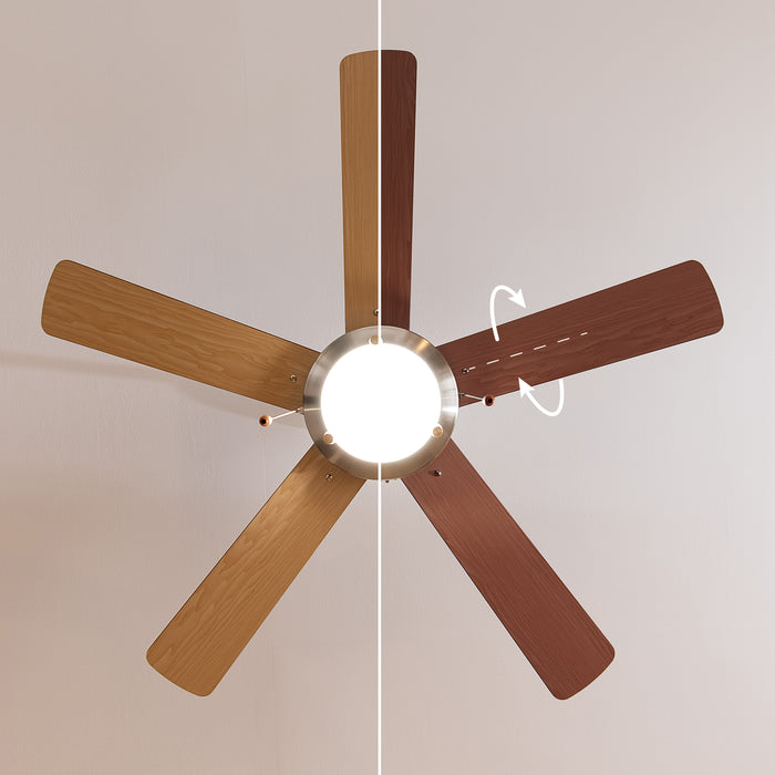 Ventilator de tavan Cecotec EnergySilence Aero 540, 62 W, diametru 132 cm, 3 viteze