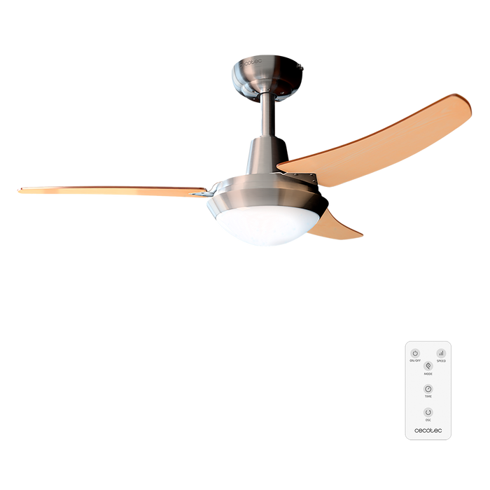 Ventilator de tavan Cecotec EnergySilence Aero 480, 65 W, diametru 106 cm, 3 viteze