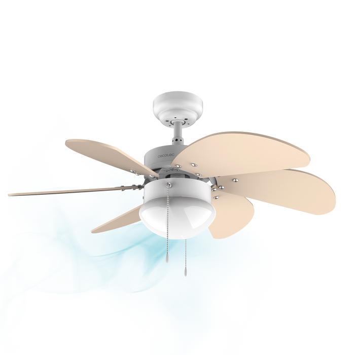 Ventilator de tavan cu lumină Cecotec EnergySilence Aero 3600 Vision SunLight, 50 W, diametru 92 cm, 3 viteze