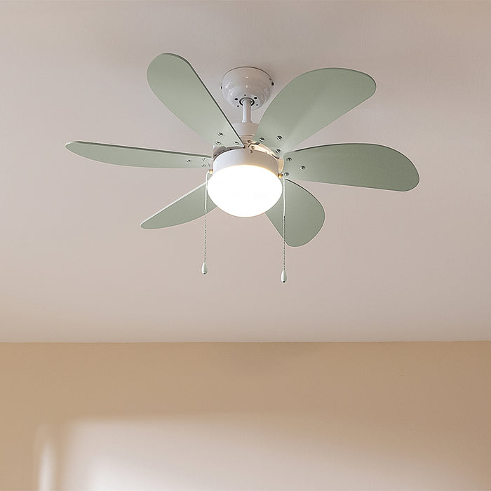 Ventilator de tavan cu iluminare Cecotec EnergySilence Aero 3600 Vision Mint, 50 W, diametru 92 cm, 3 viteze