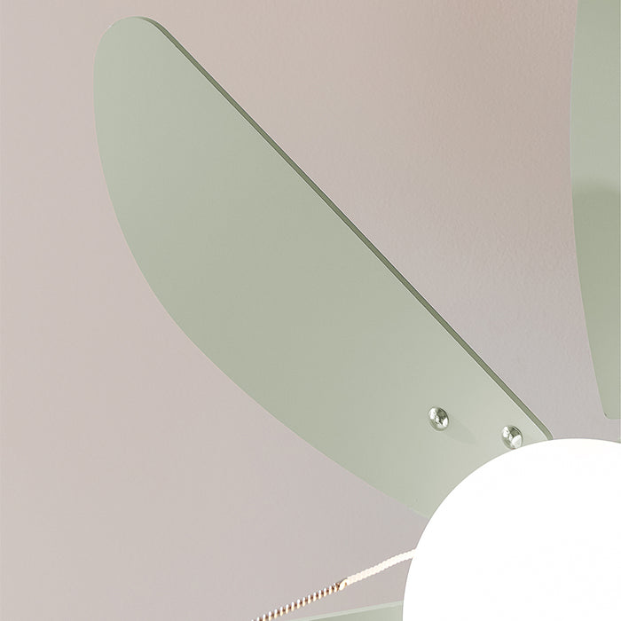 Ventilator de tavan cu iluminare Cecotec EnergySilence Aero 3600 Vision Mint, 50 W, diametru 92 cm, 3 viteze