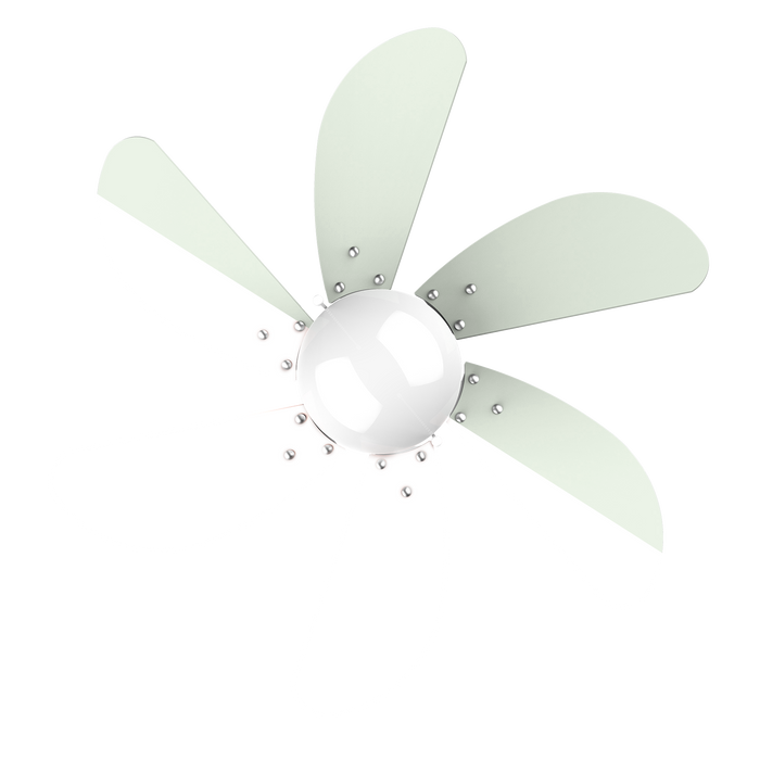 Ventilator de tavan cu iluminare Cecotec EnergySilence Aero 3600 Vision Mint, 50 W, diametru 92 cm, 3 viteze