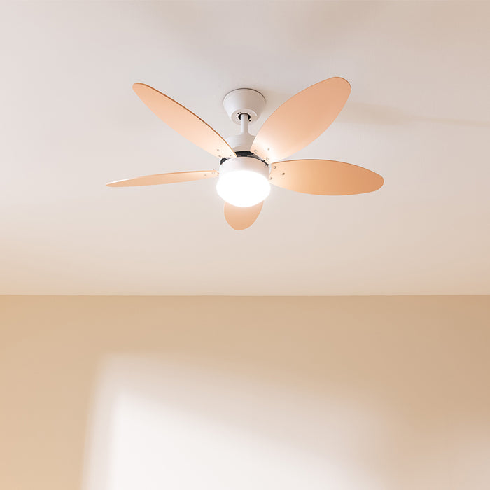 Ventilator de tavan Cecotec EnergySilence Aero 4260 Orange, 40 W, diametru 106 cm, 6 trepte