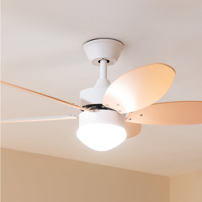 Ventilator de tavan Cecotec EnergySilence Aero 4260 Orange, 40 W, diametru 106 cm, 6 trepte