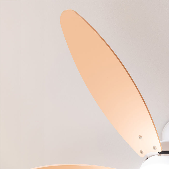 Ventilator de tavan Cecotec EnergySilence Aero 4260 Orange, 40 W, diametru 106 cm, 6 trepte