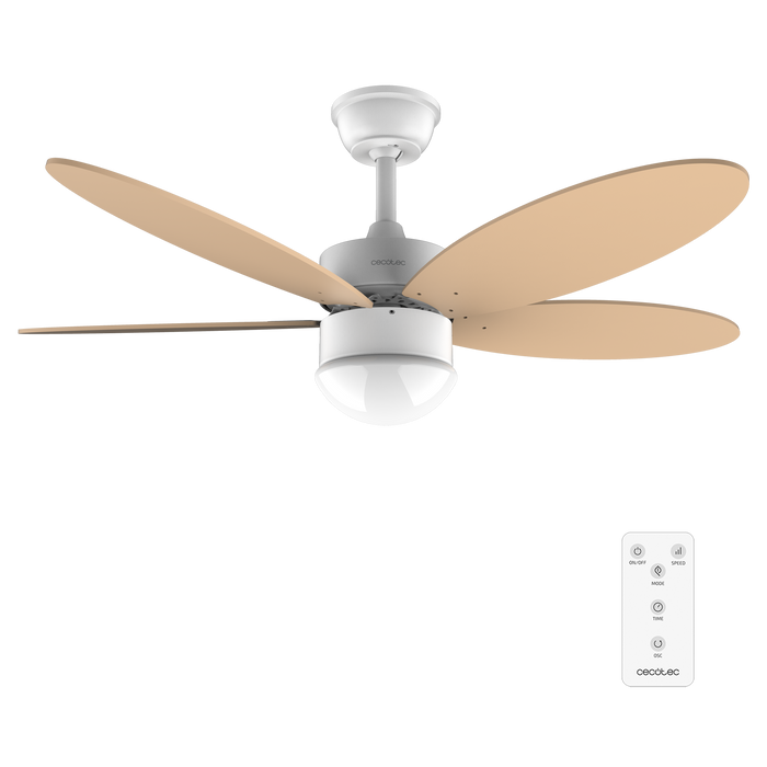 Ventilator de tavan Cecotec EnergySilence Aero 4260 Orange, 40 W, diametru 106 cm, 6 trepte