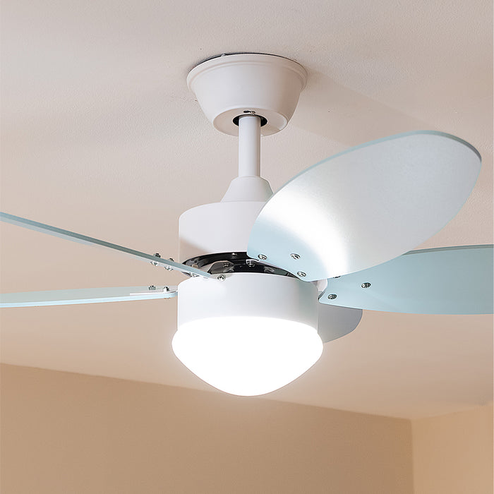 Ventilator de tavan cu iluminare Cecotec EnergySilence Aero 4260 Sky, 40 W, diametru 106 cm, 6 trepte