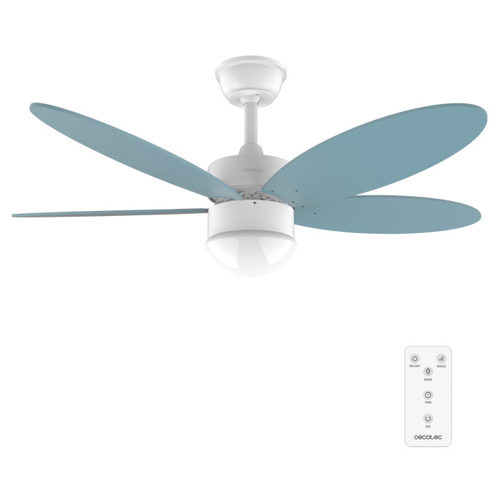 Ventilator de tavan cu iluminare Cecotec EnergySilence Aero 4260 Sky, 40 W, diametru 106 cm, 6 trepte