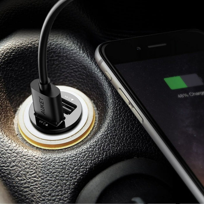 Încărcător de Mașină Aukey CC-S1 Negru 24 W