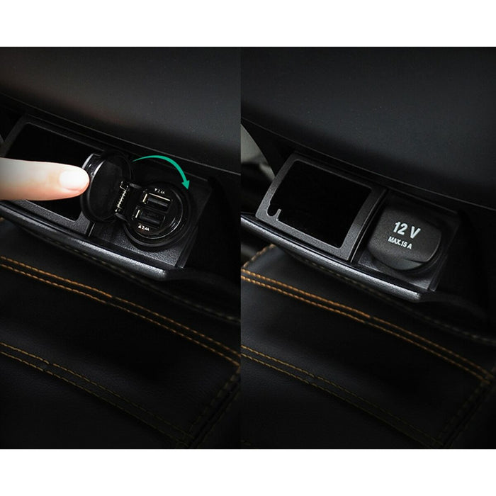 Încărcător de Mașină Aukey CC-S1 Negru 24 W
