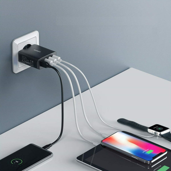 Încărcător de Perete Aukey PA-T18 Negru 45 W