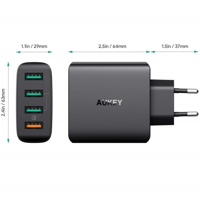 Încărcător de Perete Aukey PA-T18 Negru 45 W