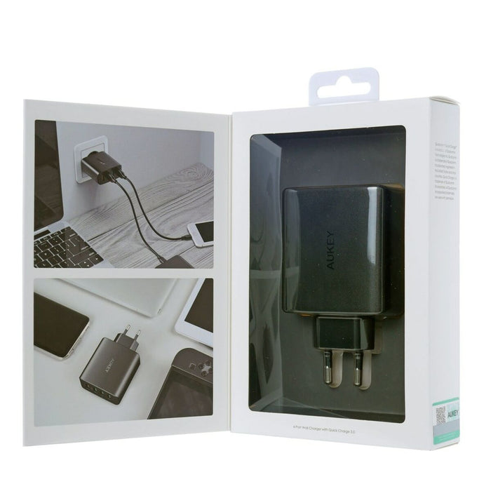 Încărcător de Perete Aukey PA-T18 Negru 45 W
