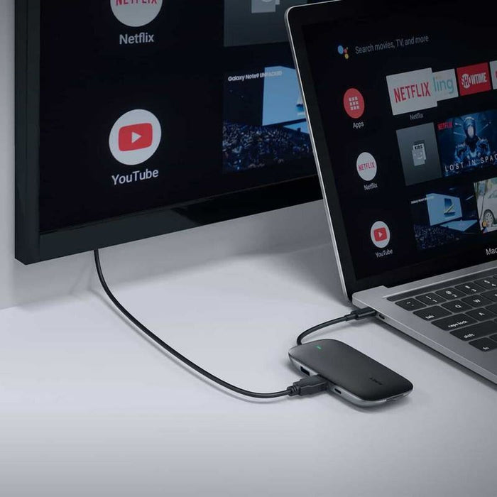 Hub USB Aukey CB-C71 Negru 100 W