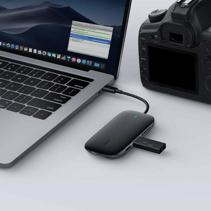 Hub USB Aukey CB-C71 Negru 100 W