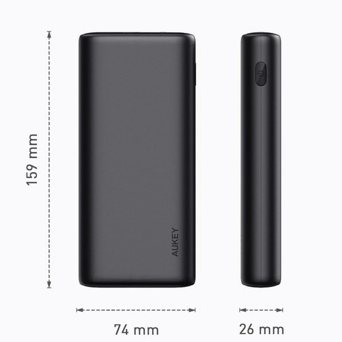 Powerbank Aukey PB-Y37 Negru 20000 mAh