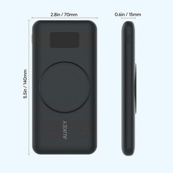 Powerbank Aukey PB-WL02i Negru 10000 mAh