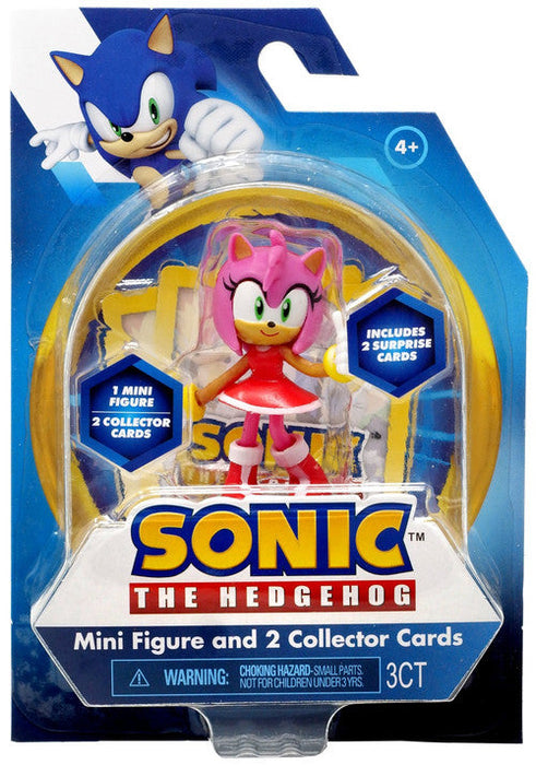 Figurină Forever Clever Sonic, Amy, 6-7 cm, 2 carduri colectibile
