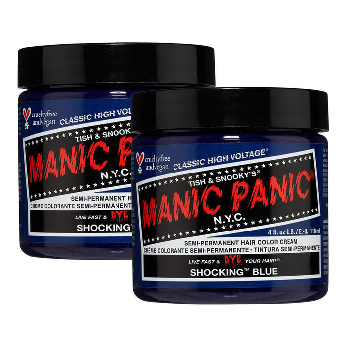 Vopsea Permanentă Classic Manic Panic ‎HCR 11028 Shocking Blue (118 ml)