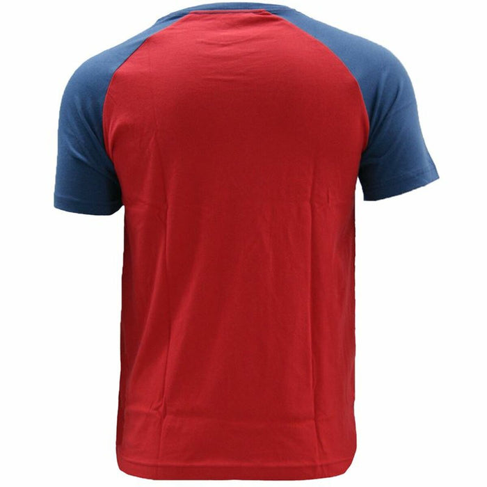Tricou cu Mânecă Scurtă pentru Copii Converse  Block Raglan Roșu