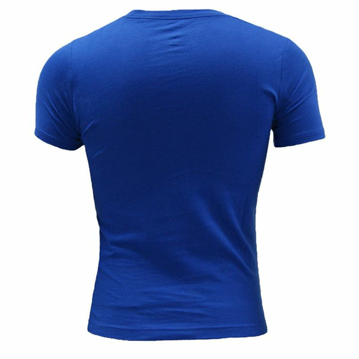 Tricou cu Mânecă Scurtă pentru Copii Converse Core Chuck Taylor Patch Albastru