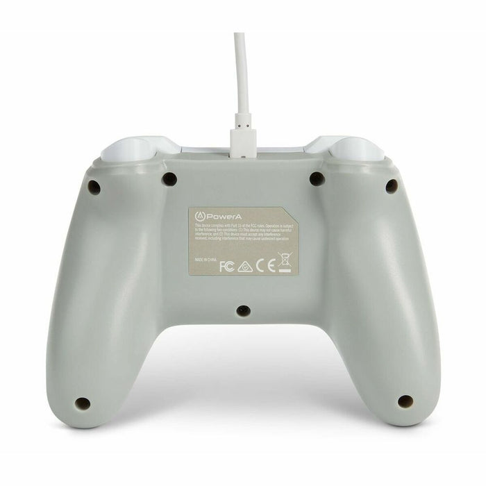 Telecomandă Jocuri Gaming Powera Wired Alb Nintendo Switch