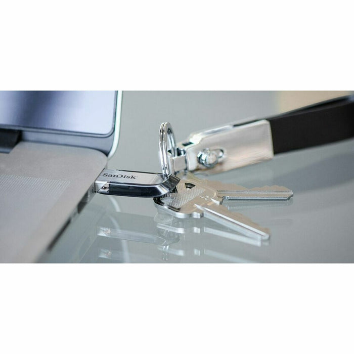 Memorie USB SanDisk Ultra Flair Negru Argintiu