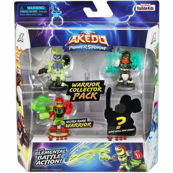 Figurine de Acțiune Moose Toys Akedo Power Storm 4 Unități