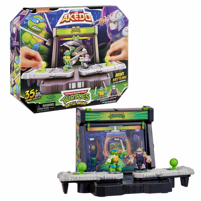 Stadion de luptă Teenage Mutant Ninja Turtles Legends of Akedo: Leonardo vs Shredder
