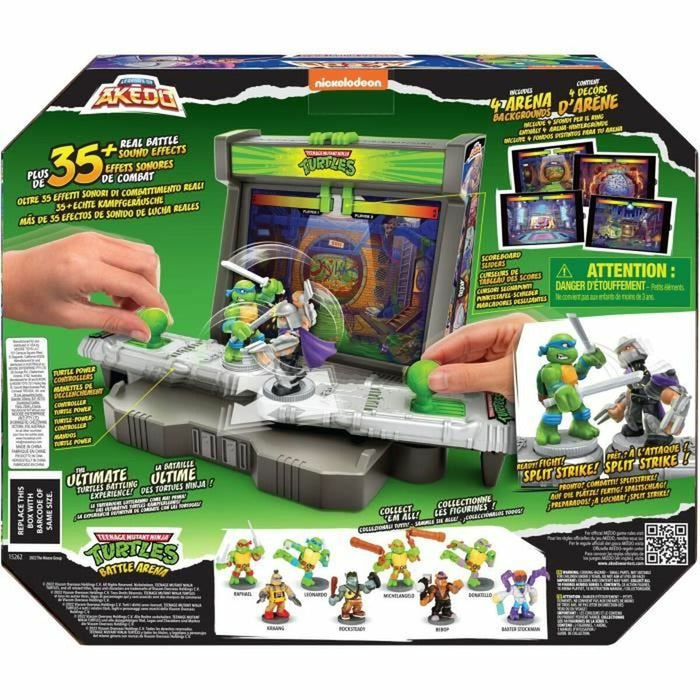 Stadion de luptă Teenage Mutant Ninja Turtles Legends of Akedo: Leonardo vs Shredder