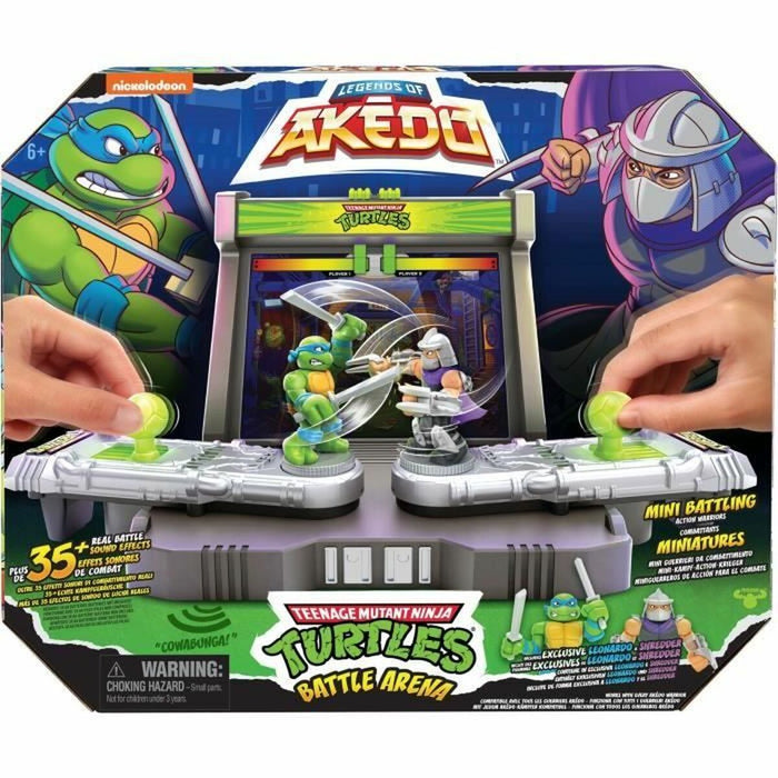 Stadion de luptă Teenage Mutant Ninja Turtles Legends of Akedo: Leonardo vs Shredder