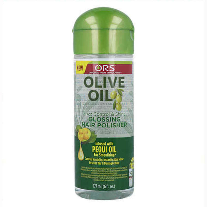 Tratament Capilar pentru Întinderea Părului Ors Olive Oil Glossing Polisher Verde (177 ml)