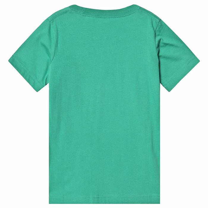 Tricou cu Mânecă Scurtă pentru Copii Converse Stripe Star Chevron  Verde