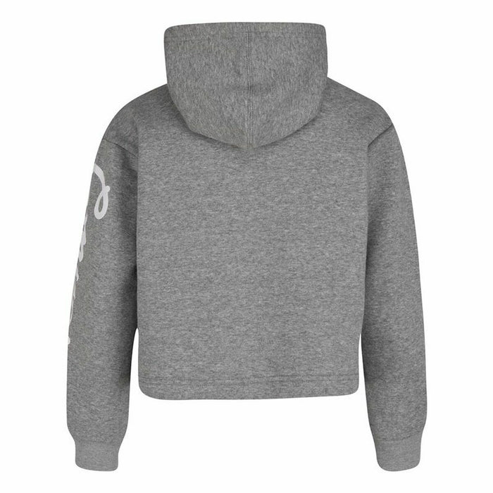 Hanorac cu Glugă Unisex Converse Chuck Patch Crop G Gri închis