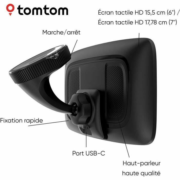 Navigator GPS TomTom HD 7"