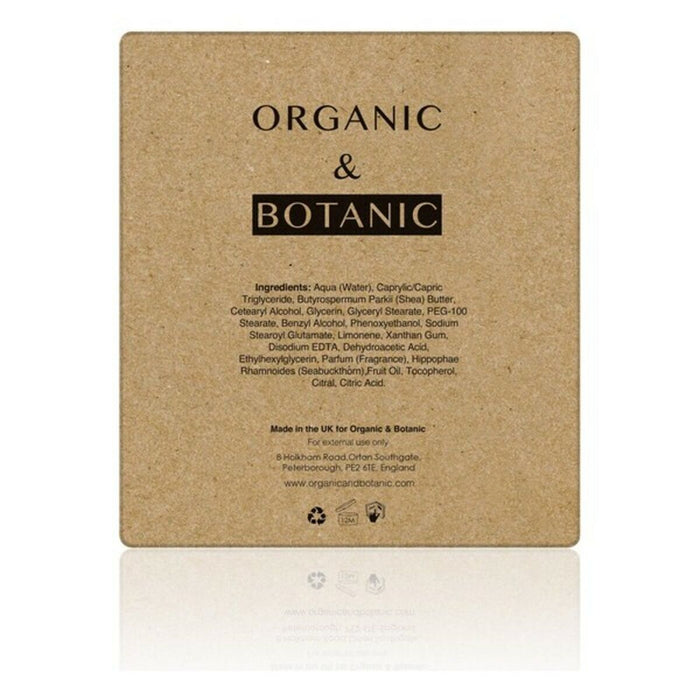 Cremă Corporală Hidratantă Organic & Botanic OBMOBC Mandarină 100 ml