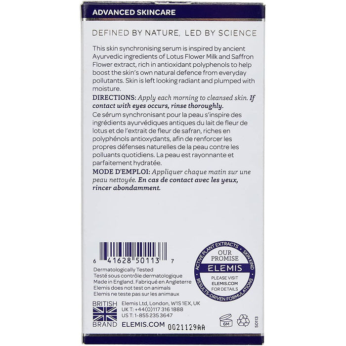 Serum de Față Elemis Peptide4 Antioxidant Hydra 30 ml