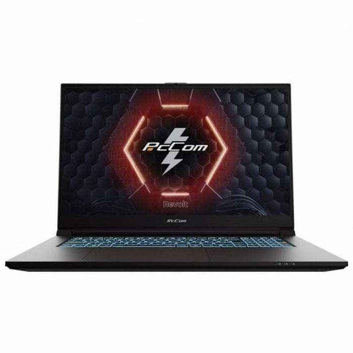 Laptop PcCom Revolt 4070 17,3" Intel Core i7-13700HX 32 GB RAM 500 GB SSD Nvidia Geforce RTX 4070 Qwerty Spaniolă