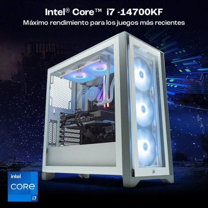 PC cu Unitate PcCom Imperial 32 GB RAM 2 TB SSD Nvidia Geforce RTX 4070