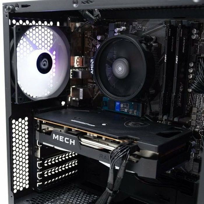 PC cu Unitate PcCom Lite AMD Ryzen 5500 AMD RADEON RX 6650XT 16 GB RAM 1 TB SSD